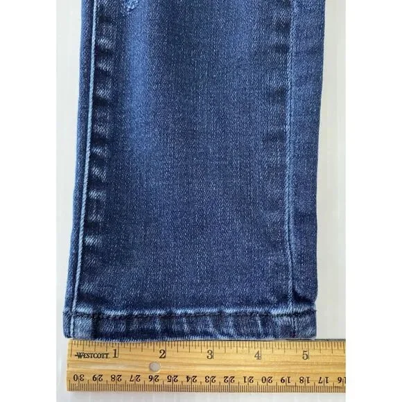 KanCan Jeans Women’s Sz 5/26 (26x27) Blue Destroyed Distressed Skinny Ankle - Picture 8 of 10